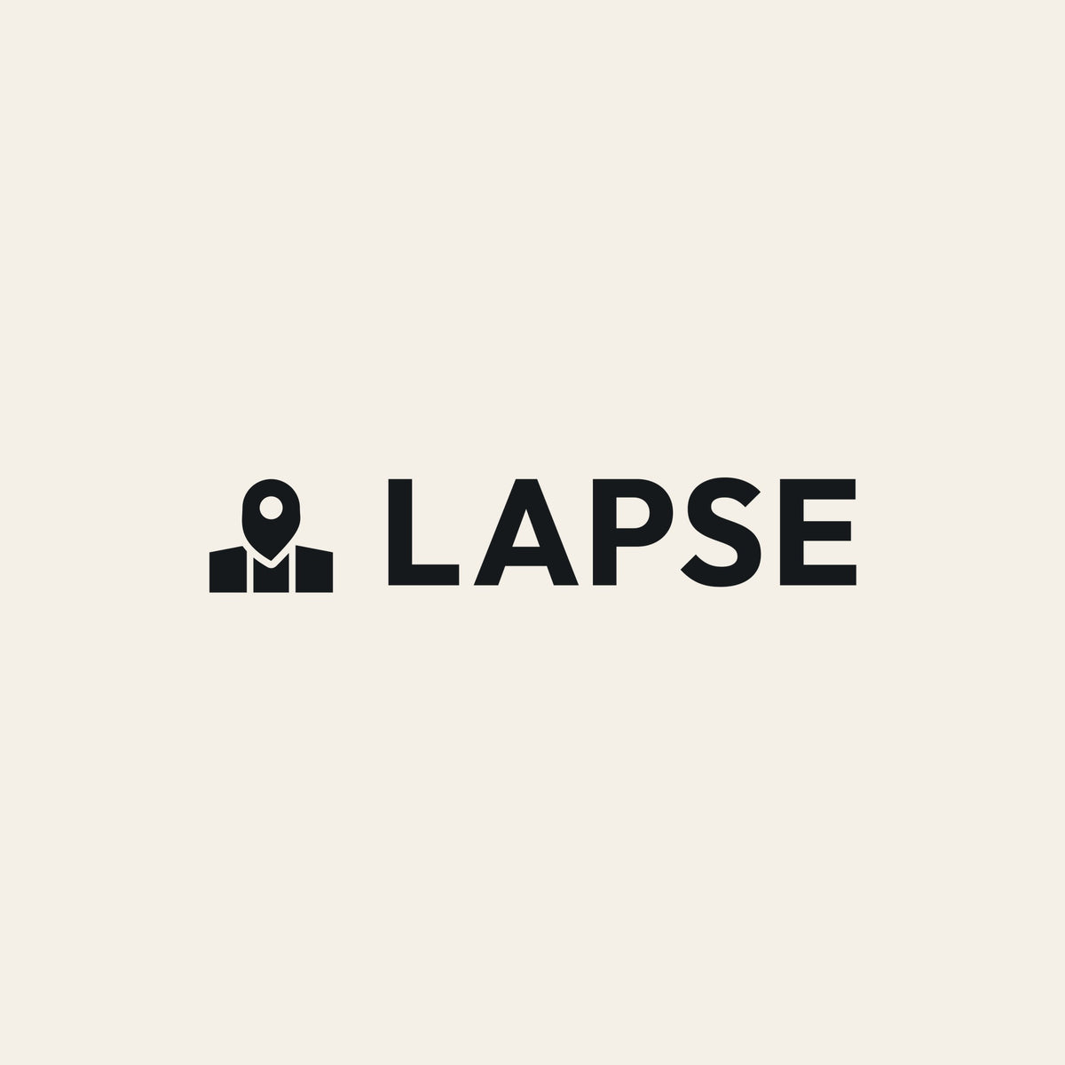 Lapse – personalisiertes Karten-Poster